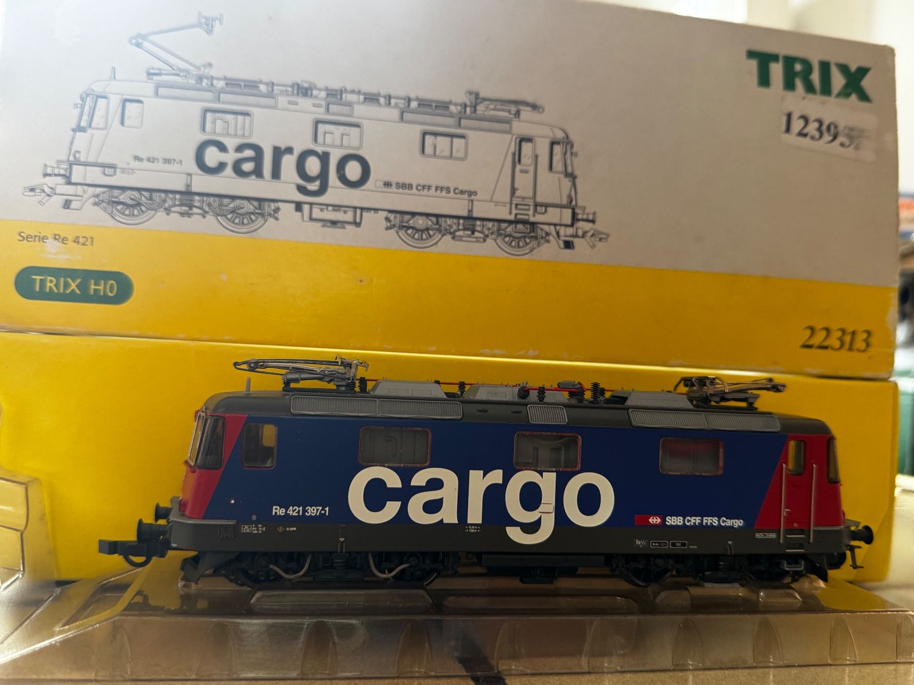 Trix Modellini di ferrovie: RE 4/4 cargo TRIX ho Dcc digital – Usato da Genève venduto da den_8z8h