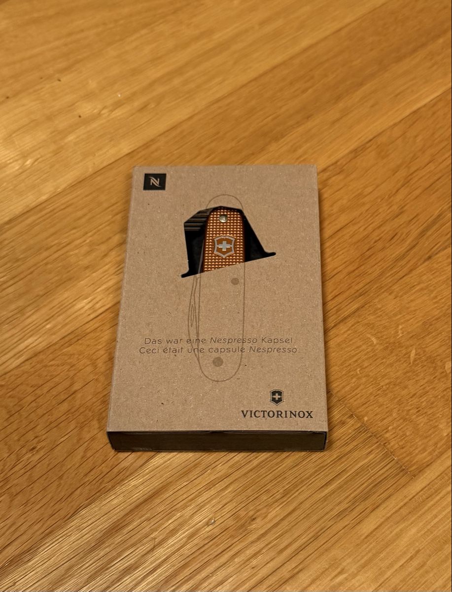 Victorinox Taschenmesser: Victorinox Nespresso – Neu und originalverpackt aus Jegenstorf von r_bue 1