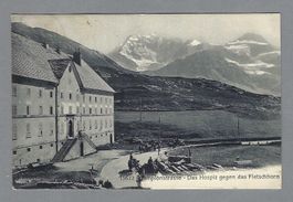 1913, SIMPLONSTRASSE, SIMPLON, DAS HOSPIZ, GROSSAUFNAHME
