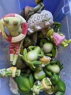 Toutes les décorations: verschiedene Dekoartikel "Frosch" – D'occasion à Meienried par Barbara_M.