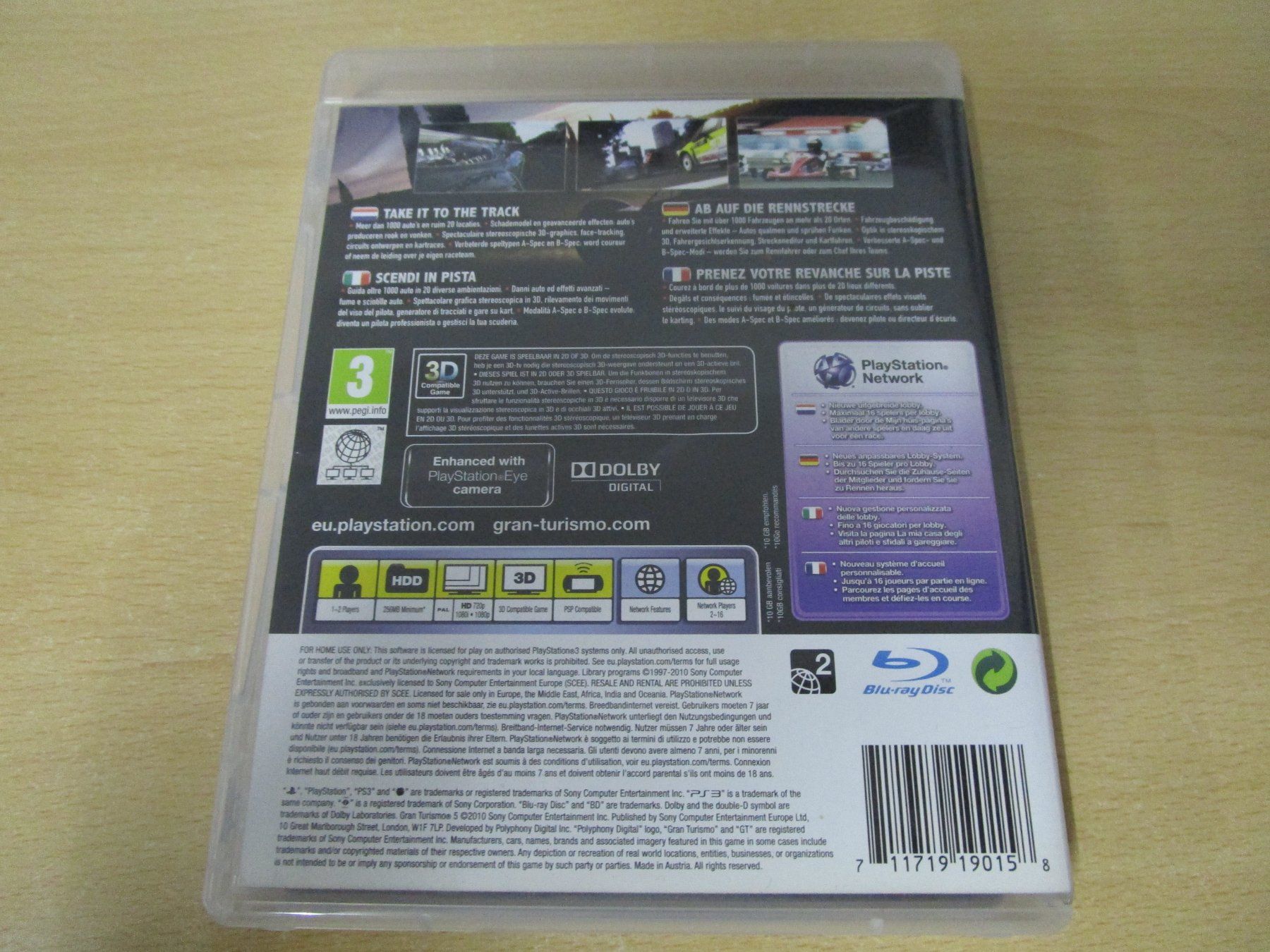 Sony Spiele: Gran Turismo 5 Playstation 3 PS3 – Gebraucht aus Goldau von agestuffer 1