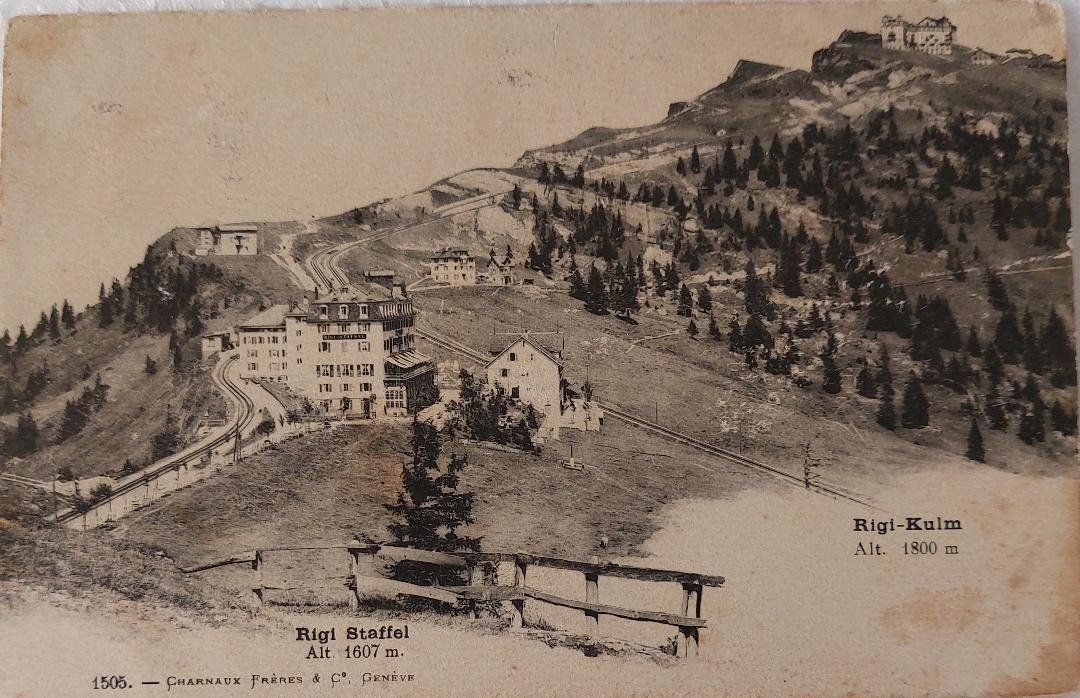 Cartoline postali: RIGI-STAFFEL – Usato da Delémont venduto da Domdom1