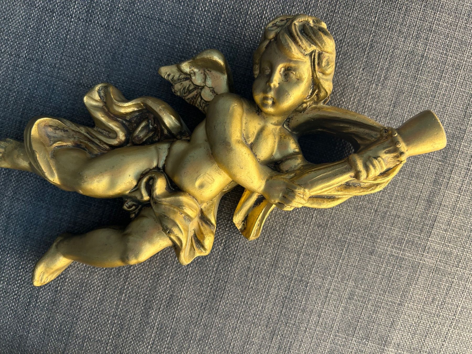 Tutte le decorazioni: Goldene Engel 2 Stück Antik – Usato da Zürich venduto da RUMM 3