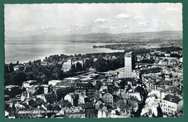 Lausanne, La Tour Bel-Air, 1962, gelaufen