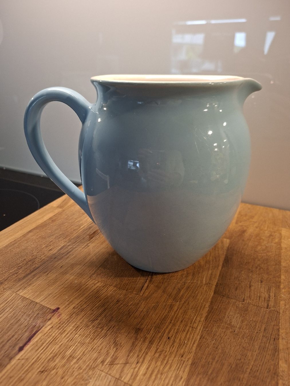 Rössler Caraffe: Rössler Krug 2liter hellblau – Usato da Meinisberg venduto da Destiny1972