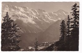 Mürren Mitta Horn Grosshorn Breithorn  1933