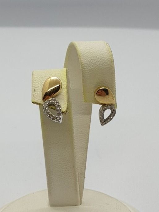 Orecchini pendenti & Orecchini a lobo: Echt 18K Gold - Ohrstecker – Usato da Luzern venduto da Luzern-Goldhaus
