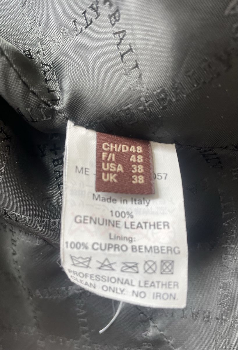 Bally Giacche: Herren-Lederjacke BALLY – Usato da Zürich venduto da Ms72zh 4