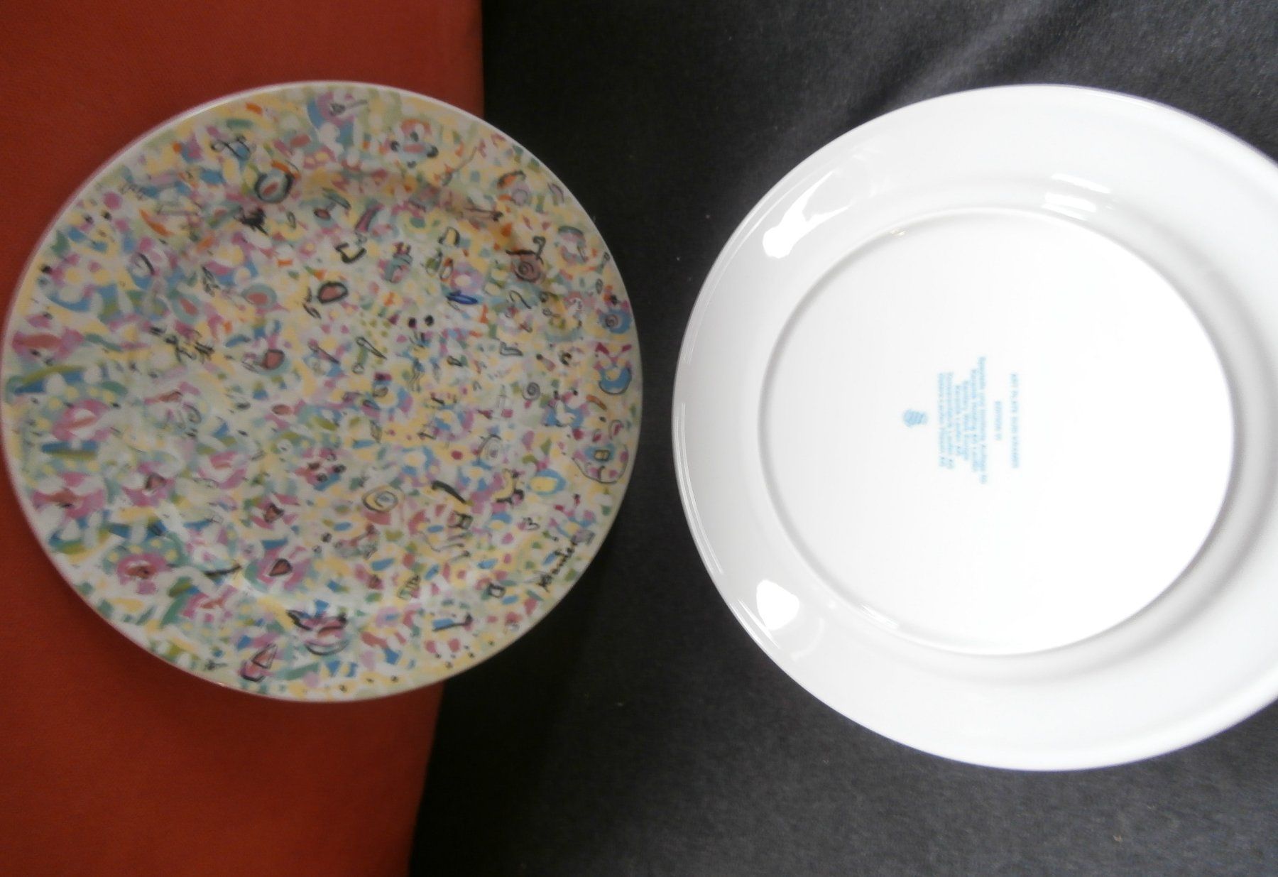 Piatti di portata: 4 Keramik Servierplatten "Art Plate" V I – Nuovo (secondo la descrizione) da Rüschegg-Heubach venduto da Ofen111