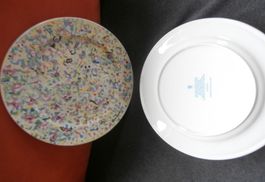 4 Keramik Servierplatten "Art Plate" V I