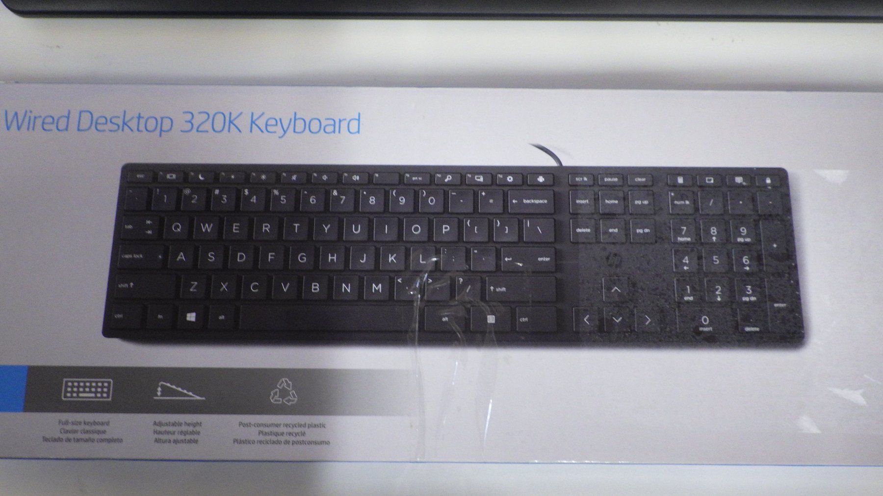 Hewlett Packard Claviers: Wired Desktop 320K Keyboard - – Neuf avec emballage d'origine à Gossau ZH par OrderflowAG