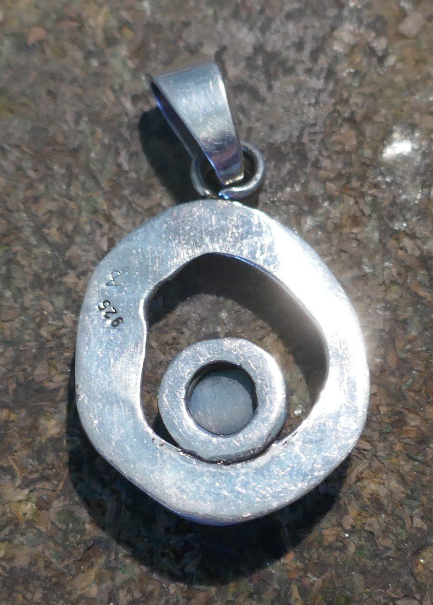Ciondoli: Larimar Anhänger in Silber / Handgemacht – Nuovo (secondo la descrizione) da Arboldswil venduto da estrella925 2