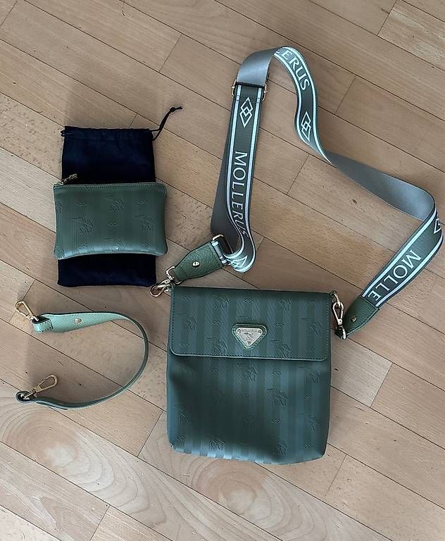 Borse da donna: Maison Mollerus Tasche grün – Usato da Eschen venduto da LVMaus10