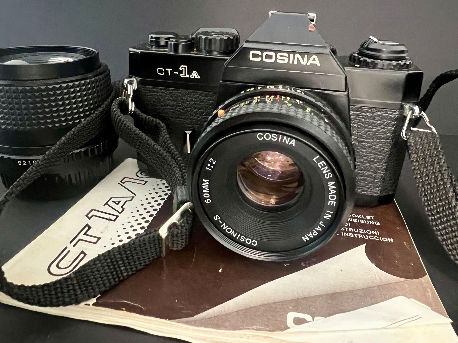 Fotocamera: Cosina CT-1A +mode d'emploi et 2 objectifs – Usato da Sion venduto da ROBY_ROBY_ROBY 1