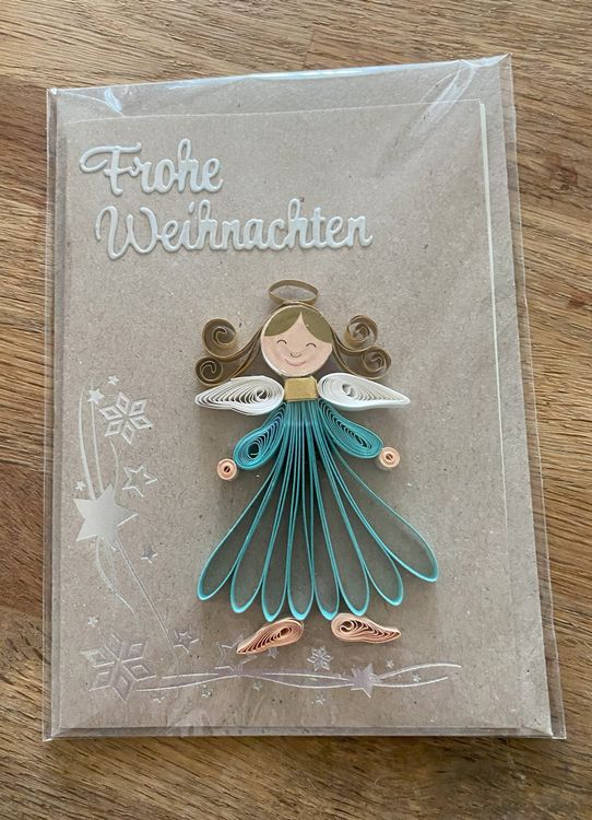 Paper D'Art 3D Weihnachtskarte - Pop-Up Karte Mit Weihnachtsmann Motiv