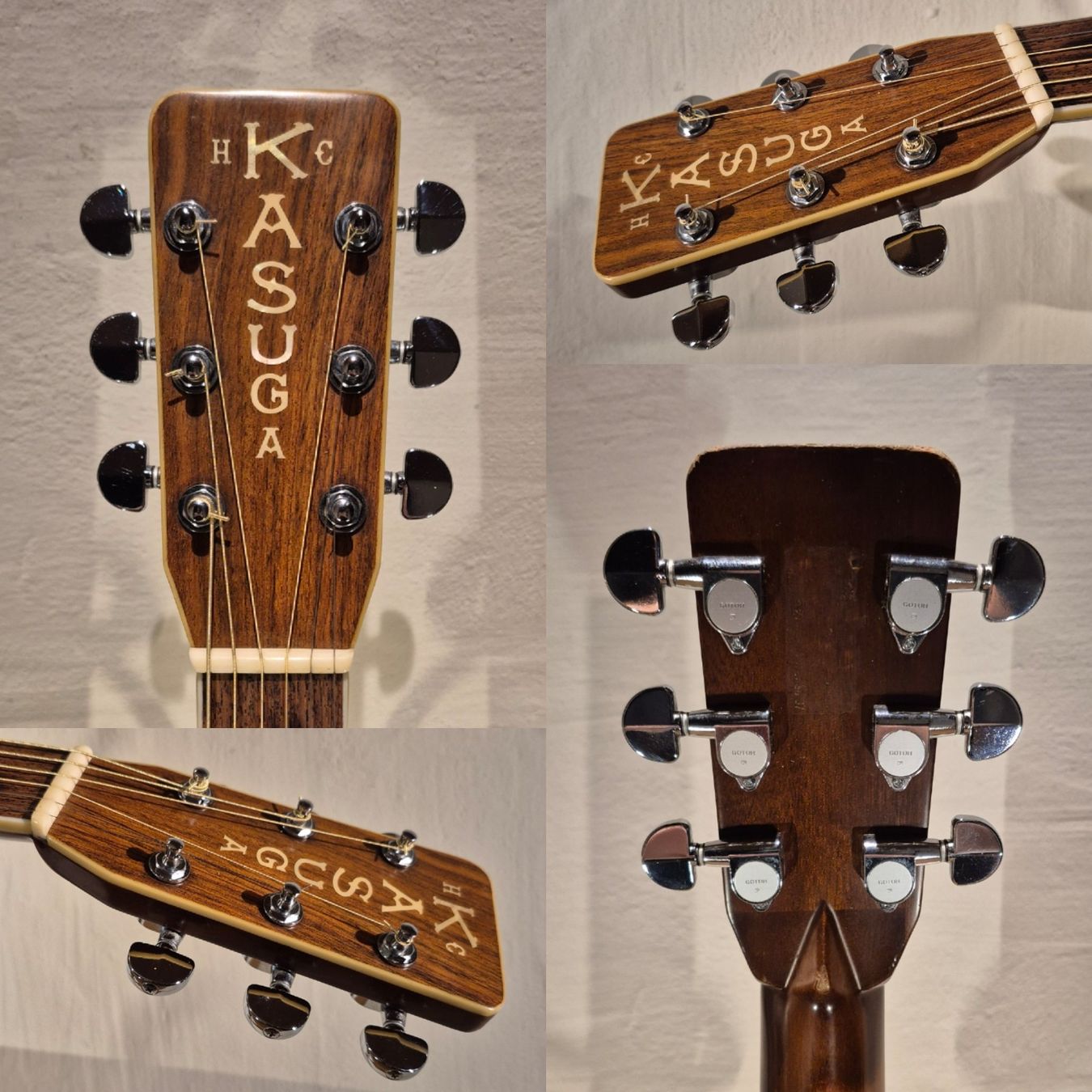 Strumenti musicali: Western Gitarre Kasuga HC-600 – Usato da Winterthur venduto da NorrSydGuitars 3