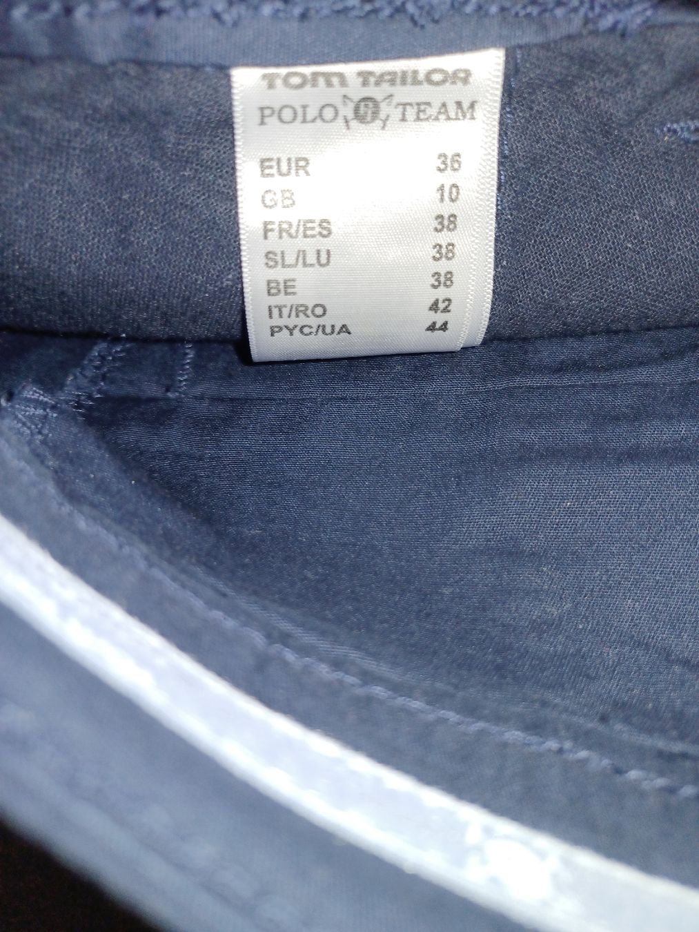 Tom Tailor Pantaloni: Pantacourt Tom Tailor 38 neuf – Nuovo e nell'imballaggio originale da Servion venduto da josephine22 2