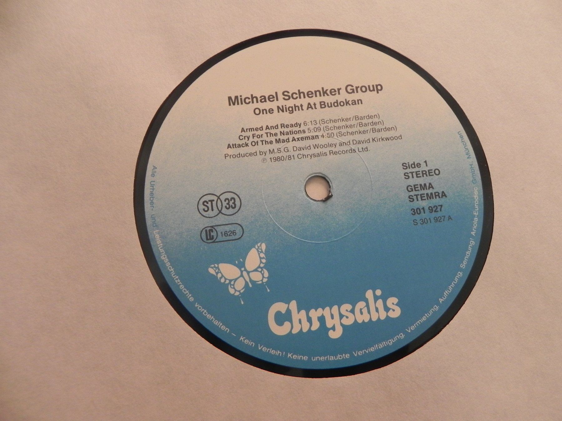 Dischi in vinile: Doppel LP Hardrock Heavy Metal Michael Schenker Group 1981 – Usato da Siebnen venduto da krimsie 4