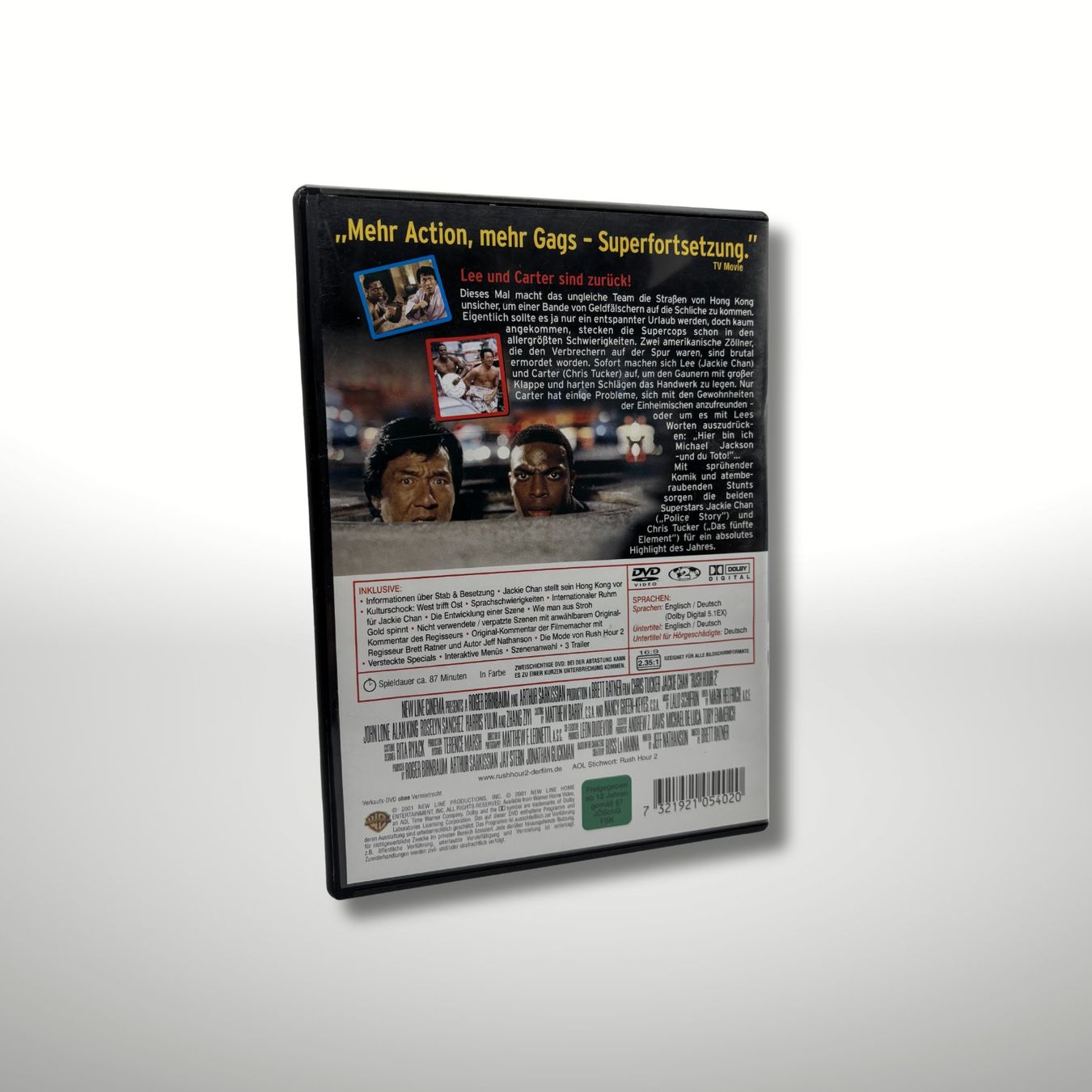Tutti i DVDs: RUSH HOUR 2 - TUCKER & CHAN – Usato da Rickenbach SO venduto da steinerhome 1