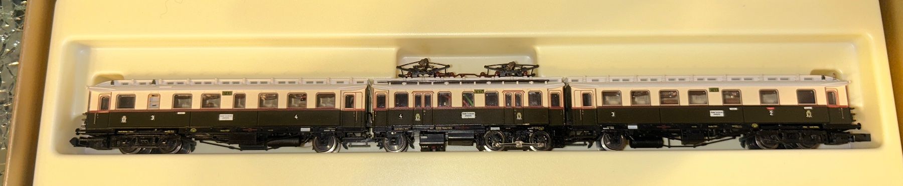 Trix Trains électriques: Minitrix 12992 Elektrotriebwagen – D'occasion à Salvenach par Ricardo3280