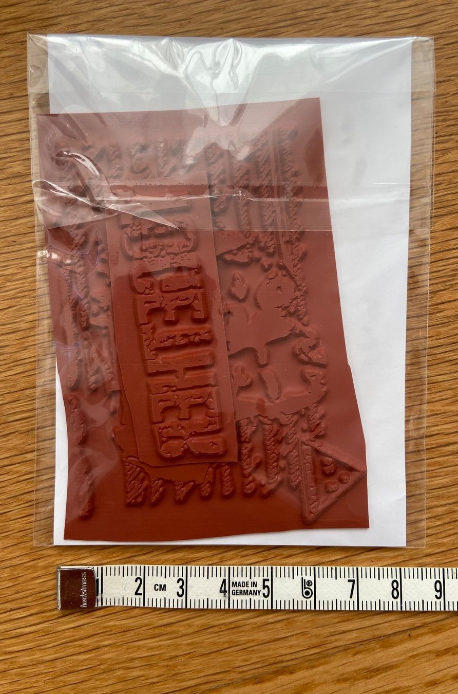 Timbri: Neues, ummontiertes Stempel-Set von rubberdance.com – Nuovo e nell'imballaggio originale da Zürich venduto da Sunset69 2
