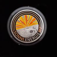 Swissmint 20 Fr. Gedenkmünze 2022 Sonnenenergie PP