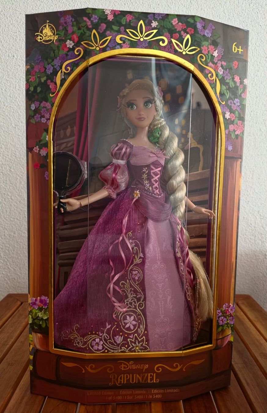Disney Bambole: RAPUNZEL limitierte Sammlerpuppe – Nuovo (secondo la descrizione) da Sulgen venduto da andalusien71