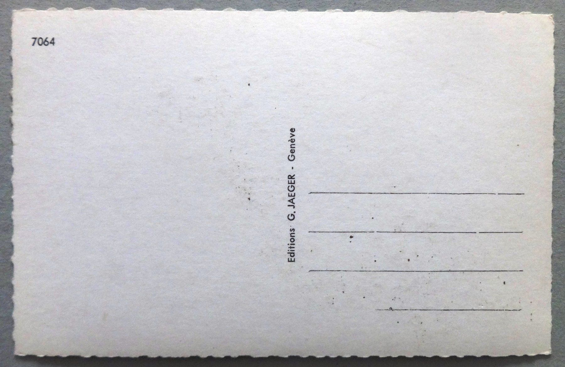 Cartoline postali: Genève - Cathédrale de St. Pierre – Usato da Fétigny venduto da Billy2miny 1