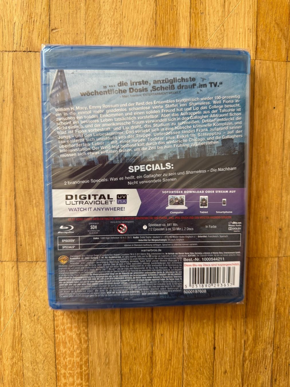 Alle DVDs: SHAMELESS /4  STAFFEL. (BLU-RAY/OVP) – Neu und originalverpackt aus Basel von san_2qlq 1