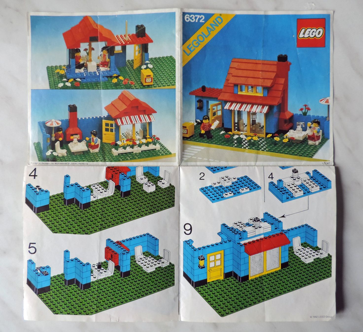 Lego Giocattoli: Stadthaus, Set 6372 (1982)  mit OBA – Usato da Burgdorf venduto da ursla50 7