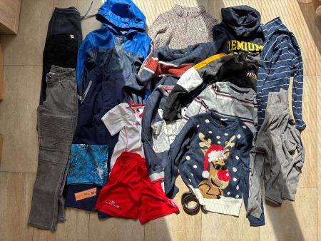 Jungen Kleiderpaket, Gr. 134 - 140 Herbst & Winter