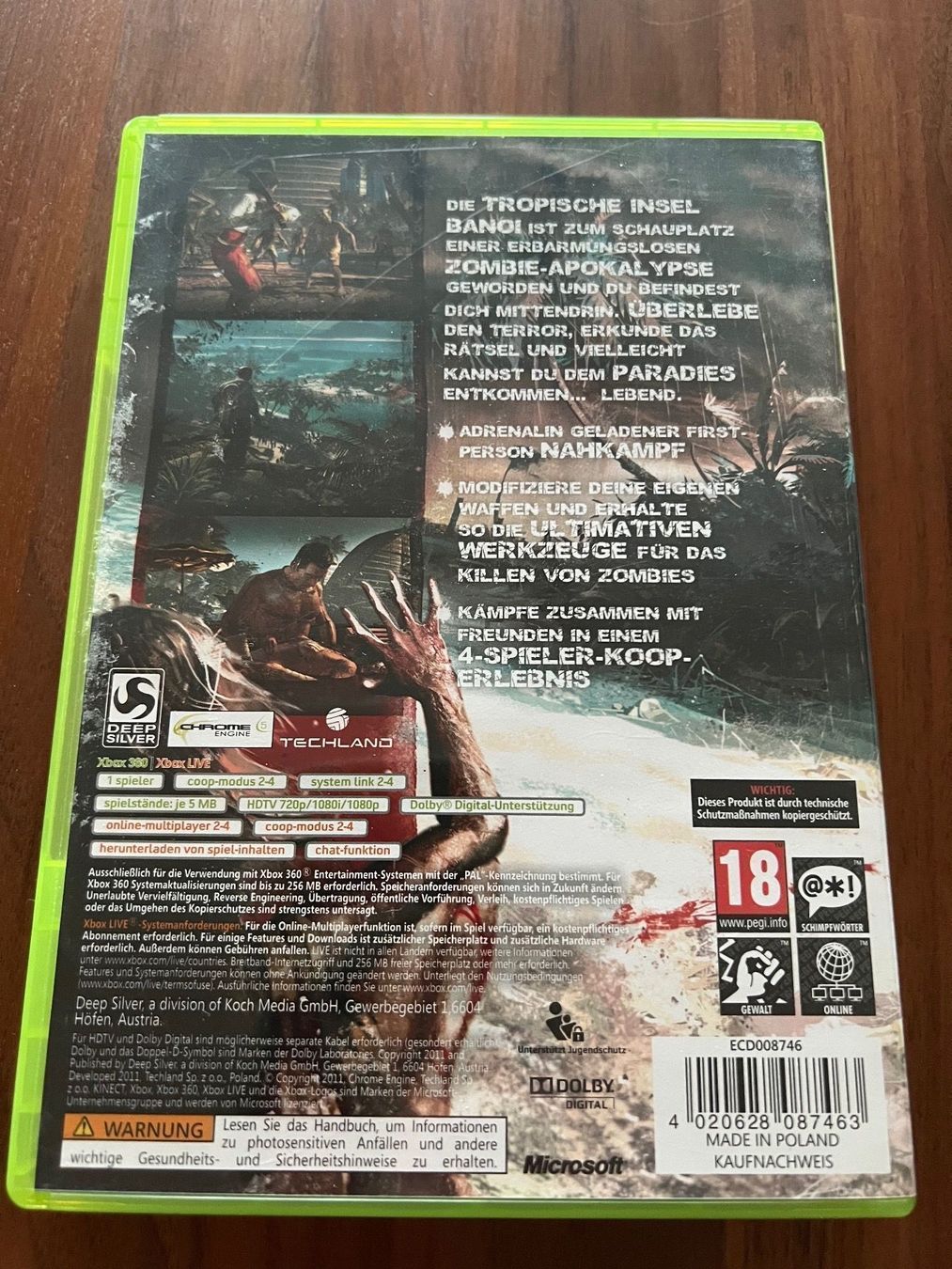 Microsoft Giochi: Dead Island Xbox 360 – Usato da Dübendorf venduto da CellarSeller 1
