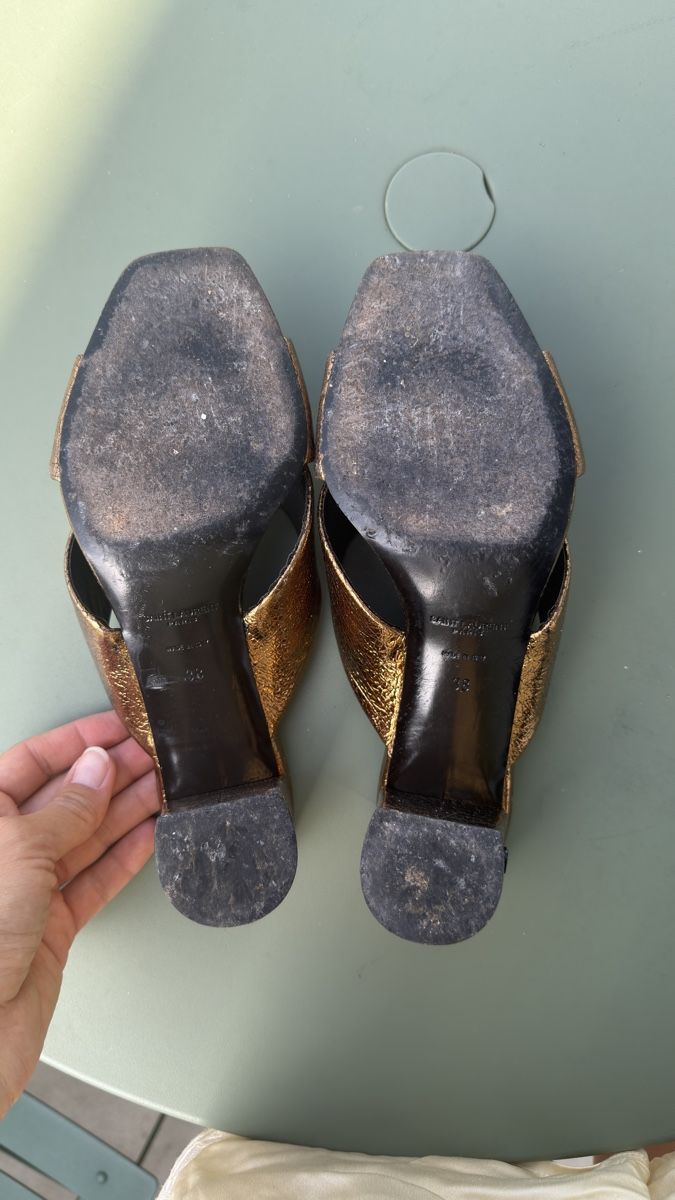 Saint Laurent Scarpe da donna: Saint Laurent lou lou 95 mules  – Usato da Zürich venduto da _themutschget_ 2