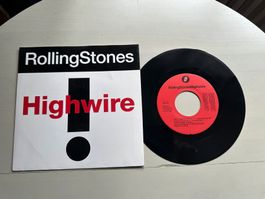 ROLLING STONES tolle Highwire Kult Single 90's Top Hit