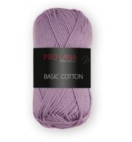 Wolle Pro Lana Basic Cotton 50g / Farbnummer 039 Lila