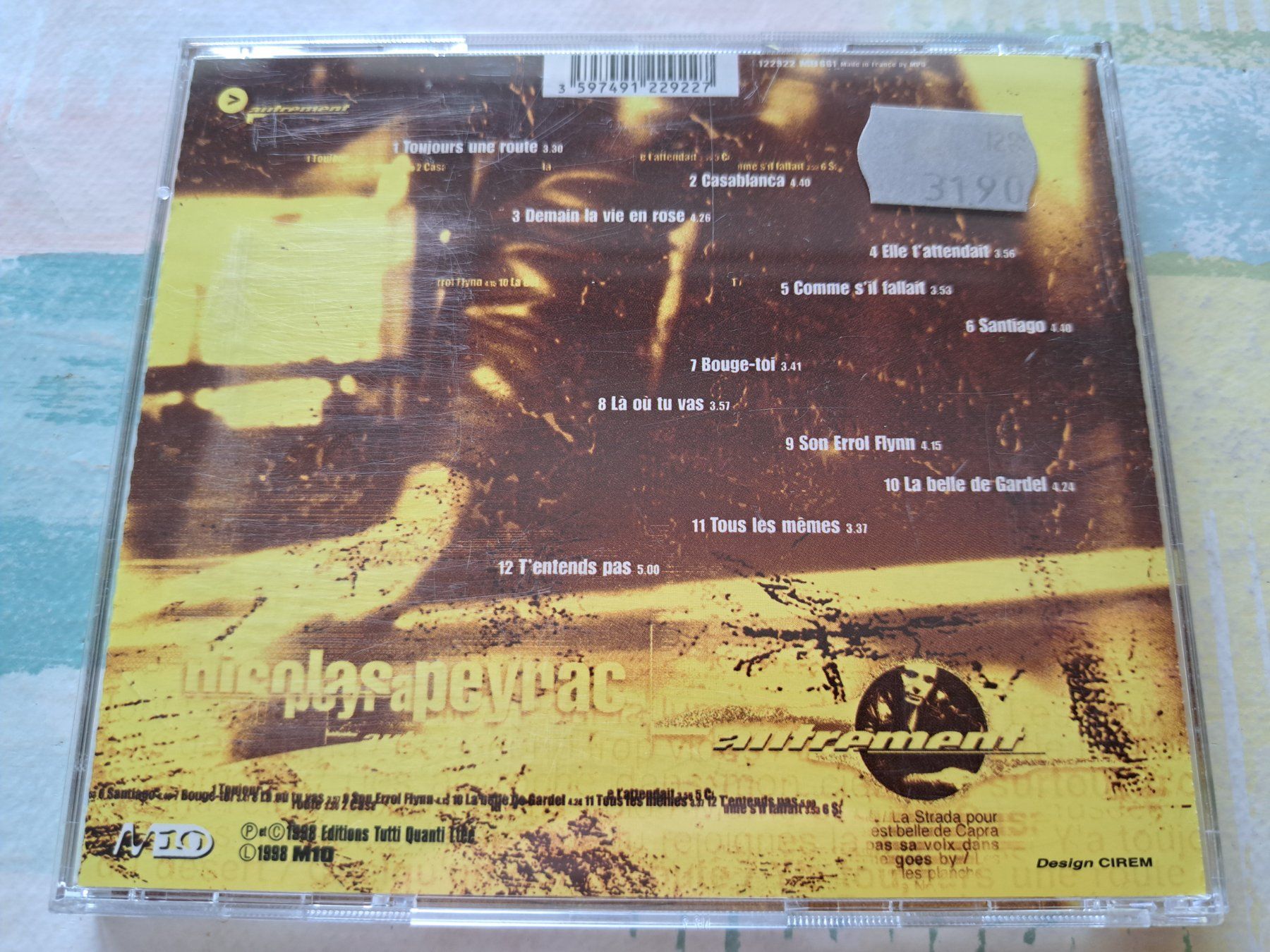 CD: Cd Nicolas Peyrac - Autrement – Usato da Pully venduto da bro_n52j 1