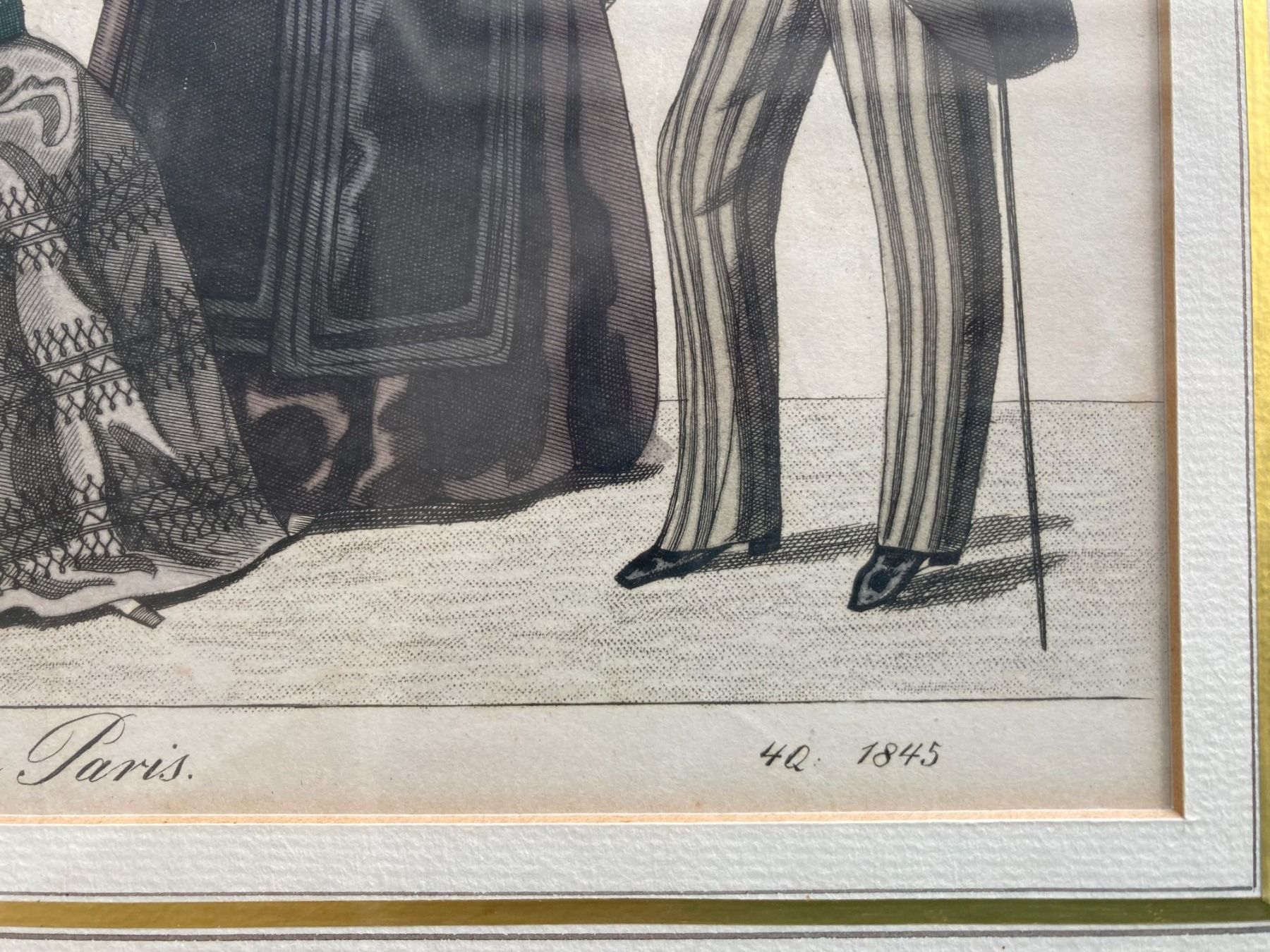 Foto & Immagini: KUNSTDRUCK  MODES DE PARIS 1887 – Usato da Subingen venduto da ArtBead 2
