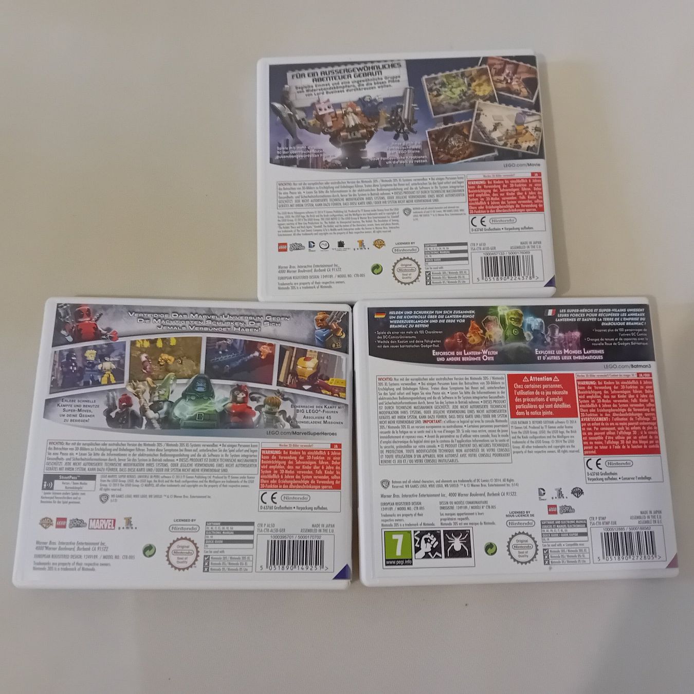 Giochi: 3 Lego Spiele Nintendo DS – Usato da Astano venduto da mclotto 1