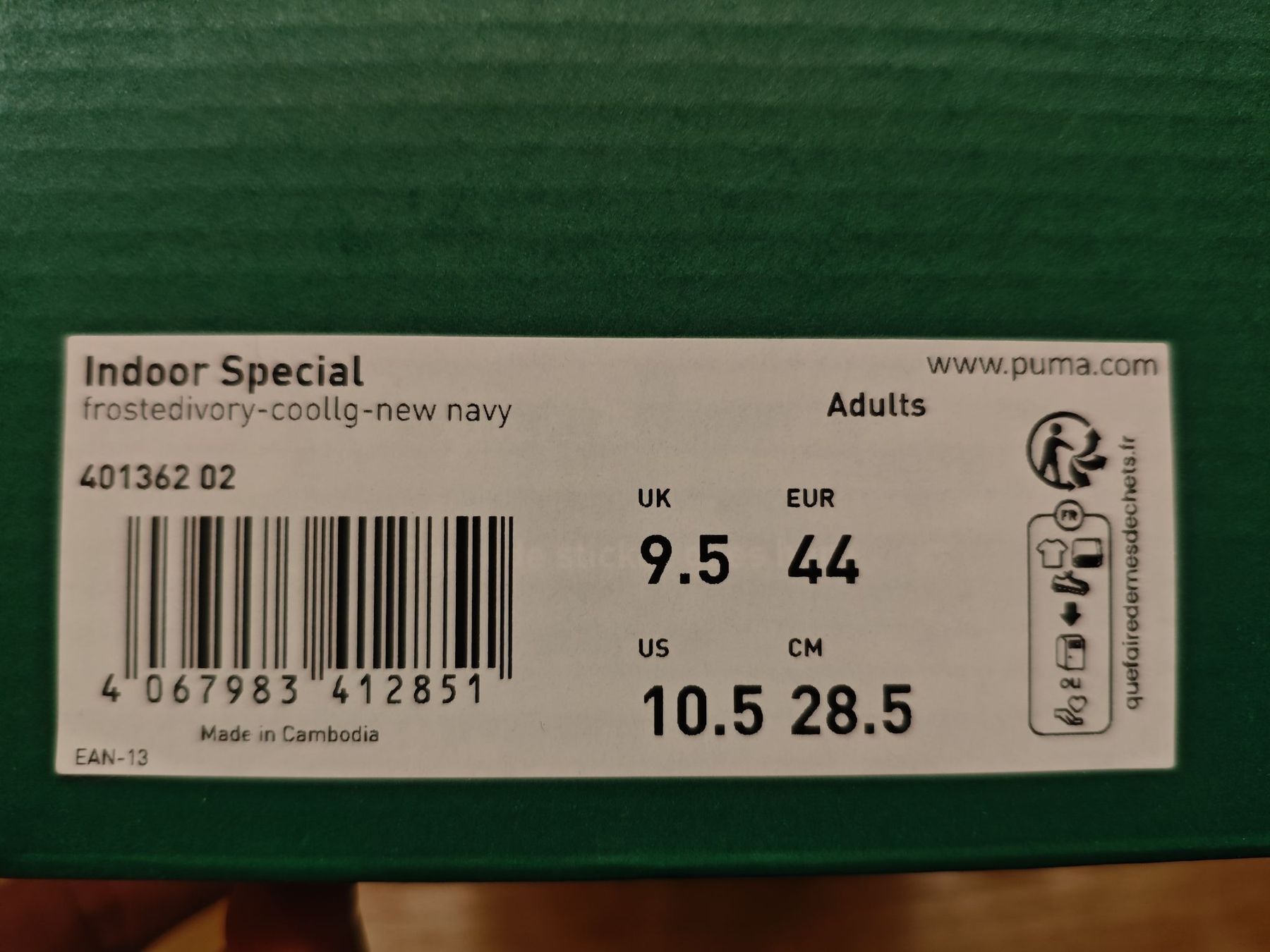 Puma Scarpe da uomo: Puma Indoor Special, Gr. 44, neu! – Nuovo e nell'imballaggio originale da Marbach SG venduto da Velioris 4