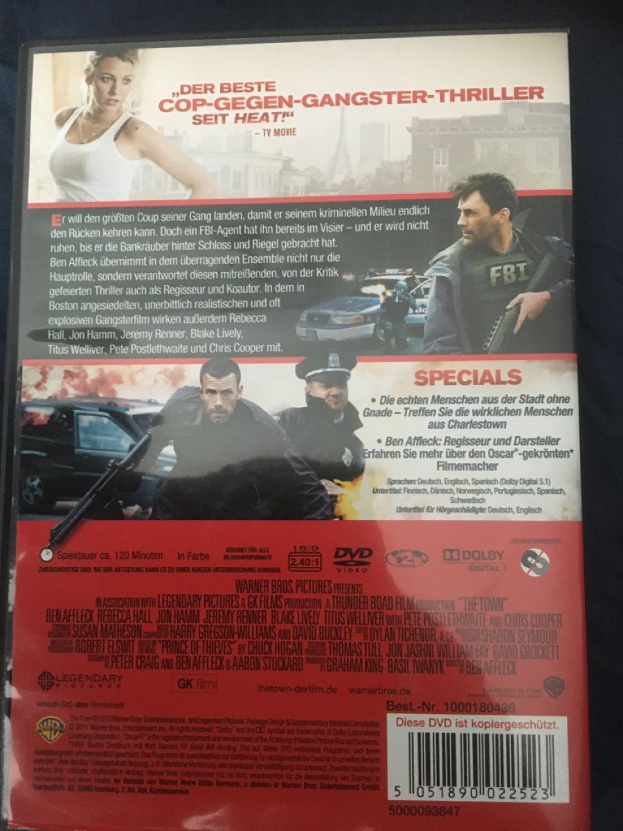 Tutti i DVDs: The Town dvd – Usato da Seengen venduto da Predator86 1