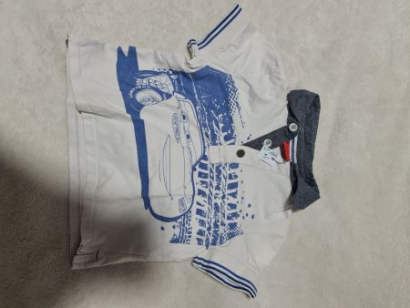 Tshirt cars flash taille 86cm