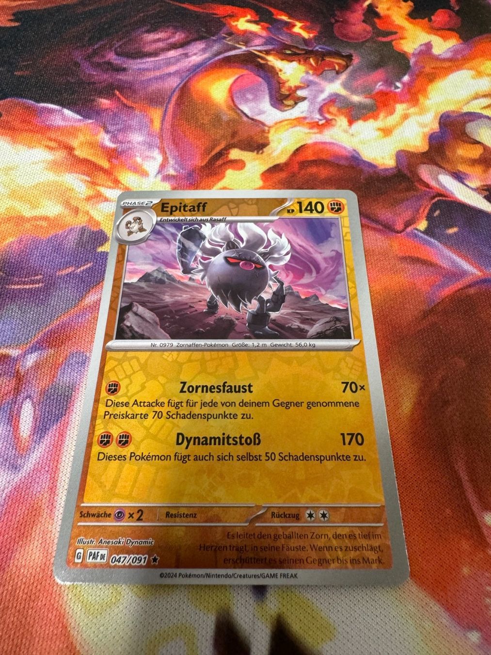 Pokémon Carte collezionabili: Epitaff (PAF 047) / Reverse Holo / Paldeas Schicksale – Nuovo (secondo la descrizione) da Bülach venduto da CherryBlu