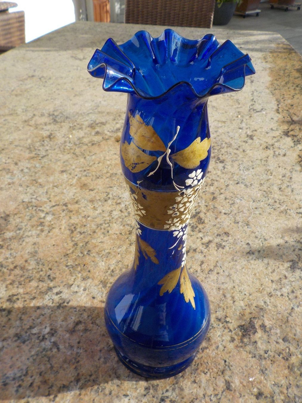 Vasi & Recipienti: Vase blaues Glas – Usato da Mörschwil venduto da wunderkiste44 5