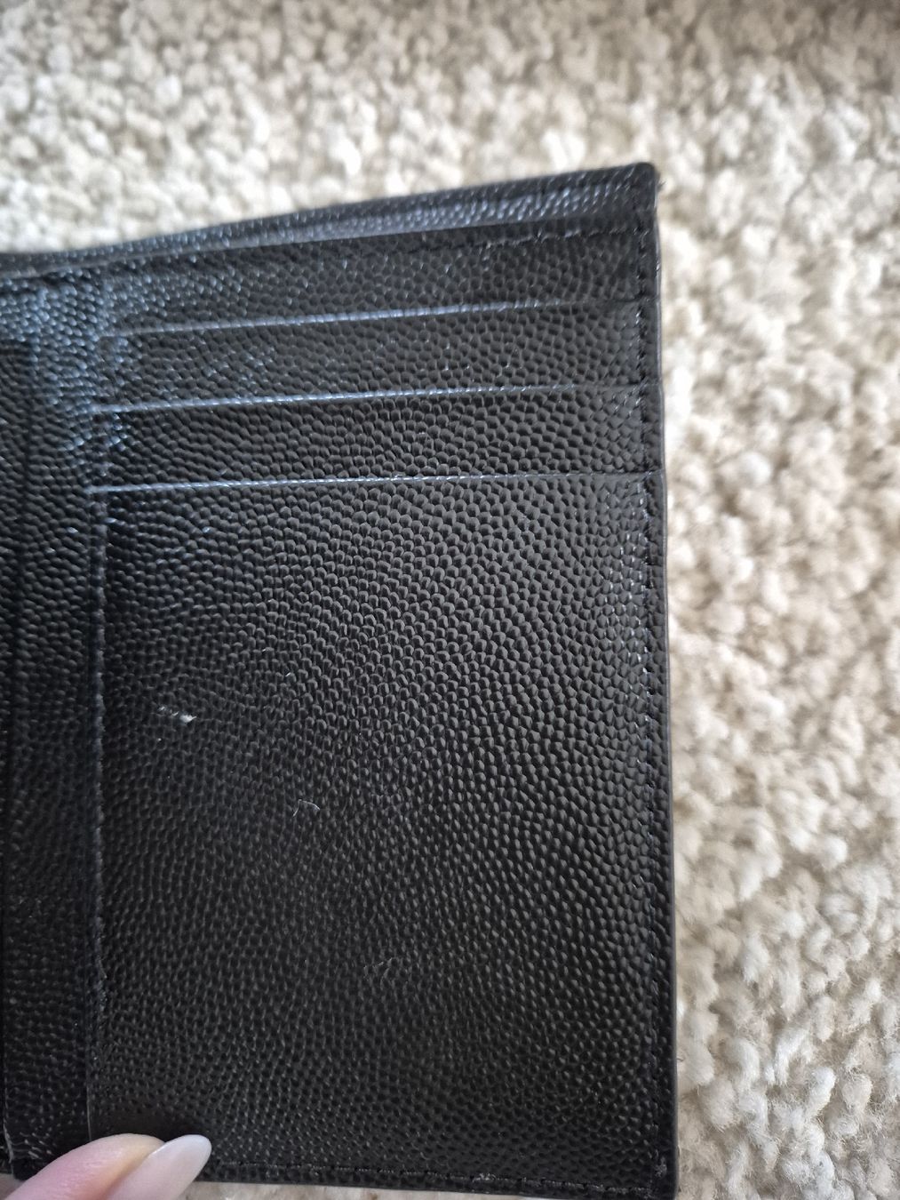 Saint Laurent Portamonete: SAINT LAURENT LEDERPORTEMONNAIE – Usato da Niederhelfenschwil venduto da usa001 4