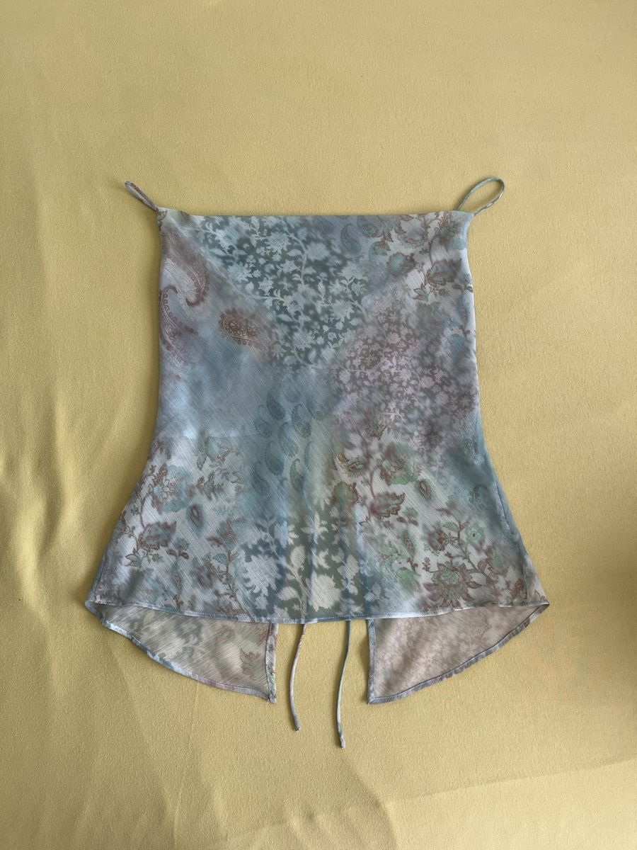 Bershka Top: Haut turquoise dos nu – Nuovo (secondo la descrizione) da Genève venduto da giulia_almnn