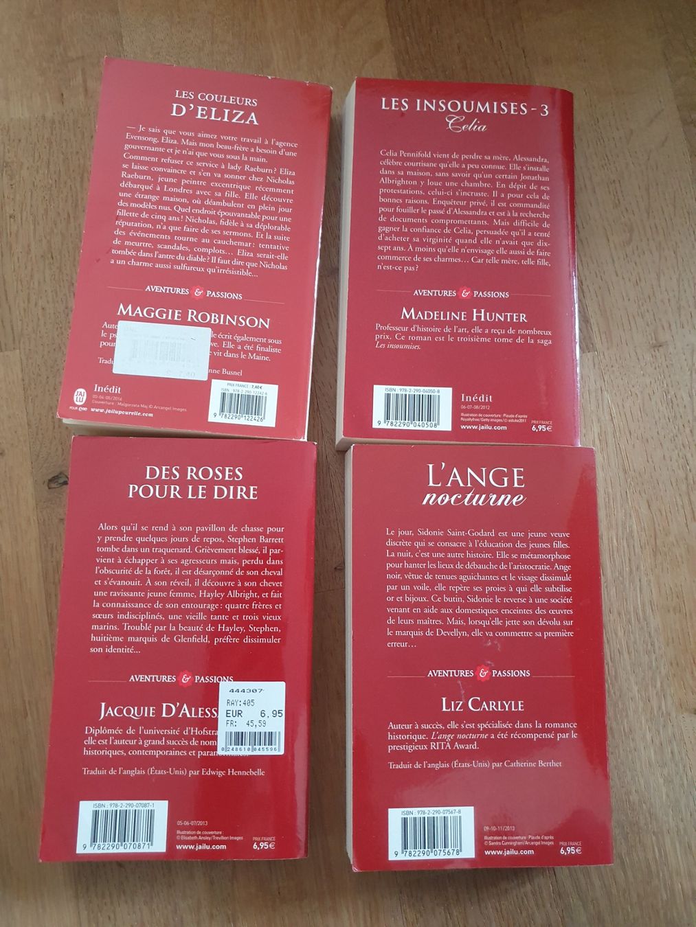 Bücher: 12 romans, j' ai lu, aventures et passions – Gebraucht aus Oftringen von papillon075 1
