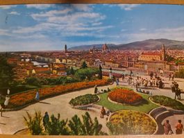Ansichtskarte Firenze Florenz Italien 1982