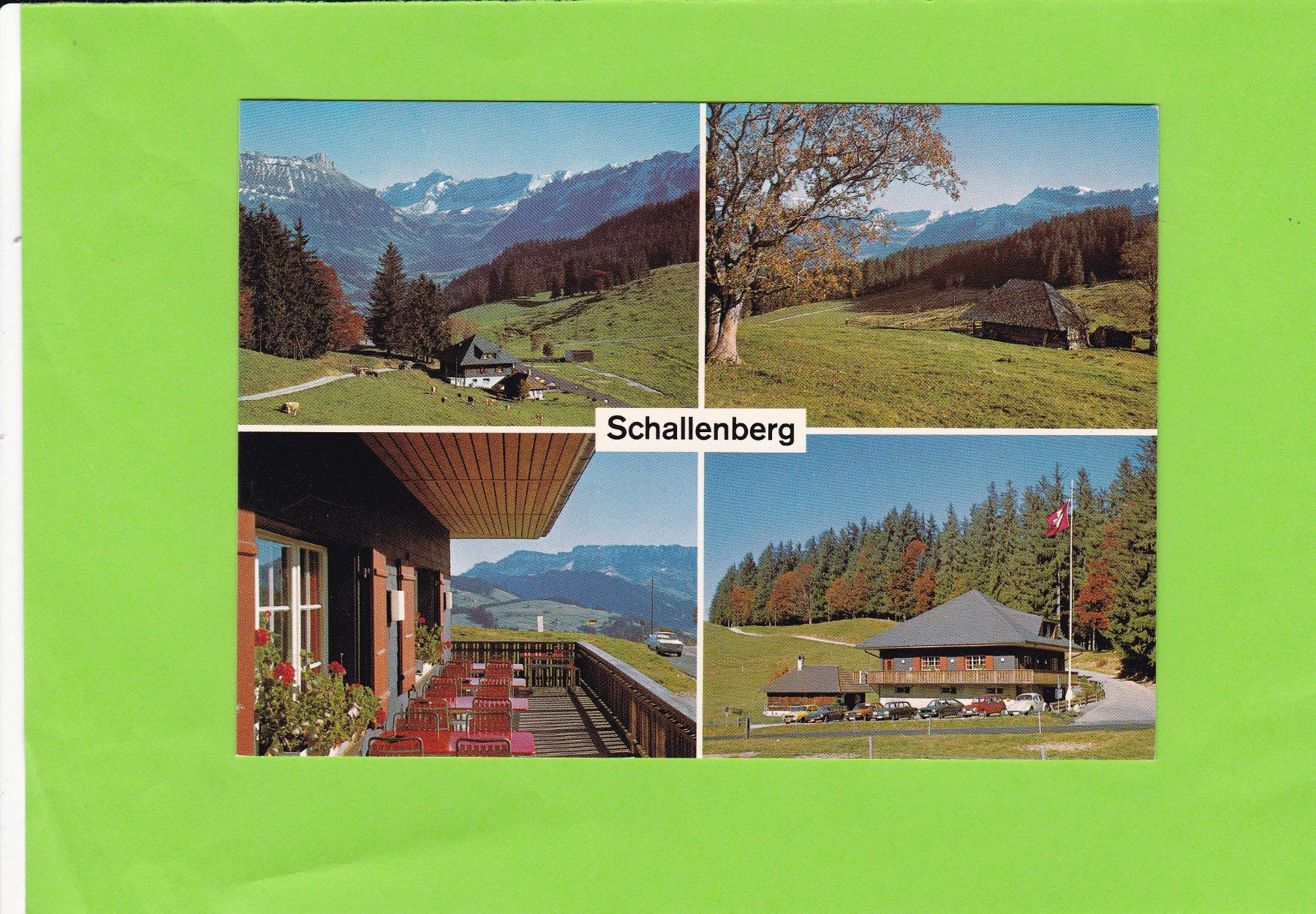 Cartoline postali: Schallenbergpass-Restaurant – Usato da St. Peterzell venduto da neckertal