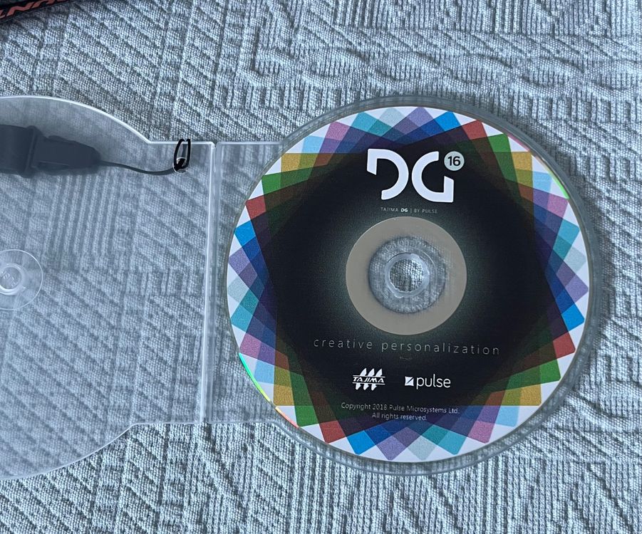 Sticksoftware Tajima DG 16 by Pulse für viele Stickmaschinen (Gebraucht ...