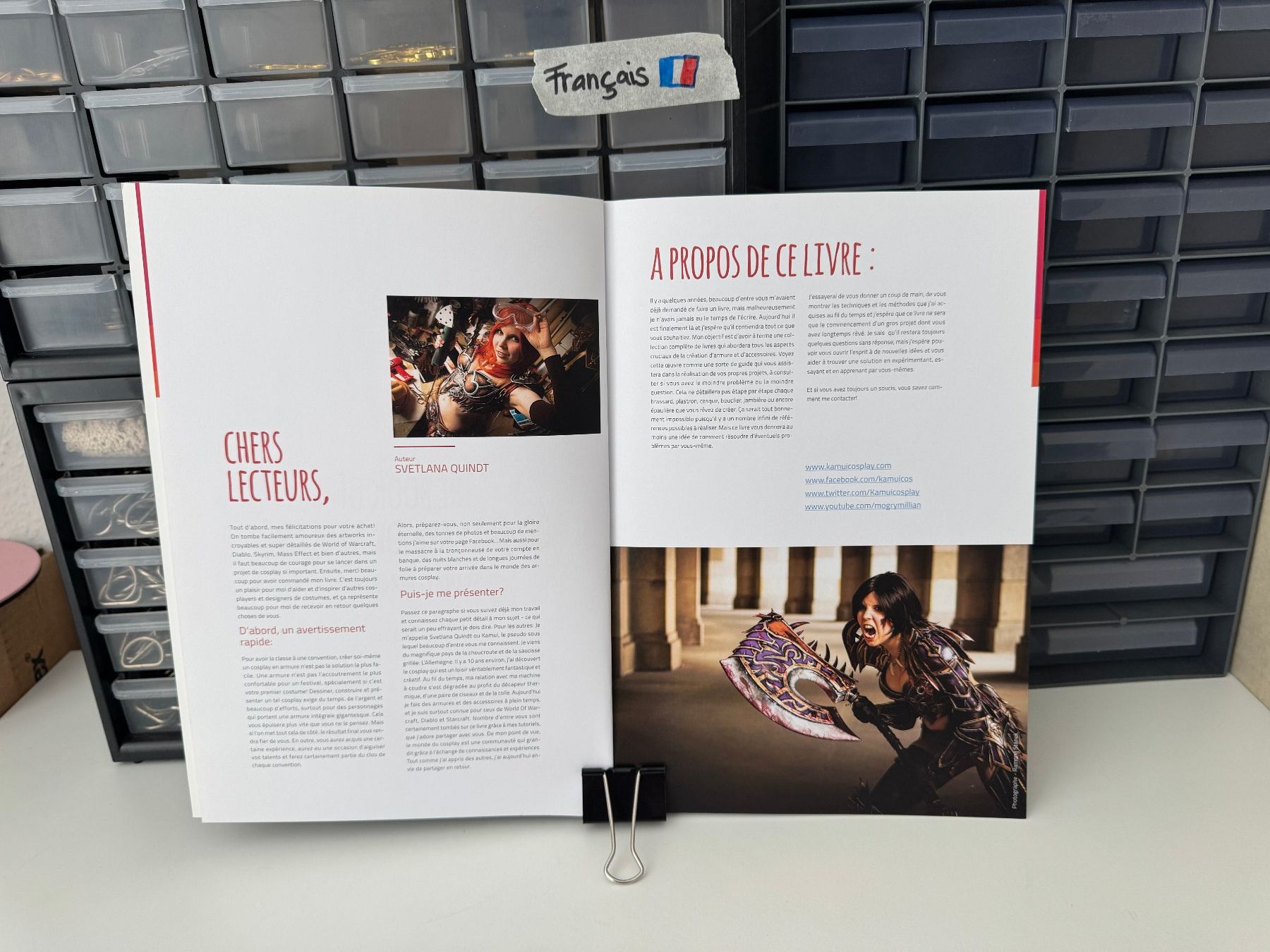 Libri: Kamui Cosplay Tutorial Book: Armor making Worbla [FR] – Usato da Rheinfelden venduto da Eldritchwitch 1